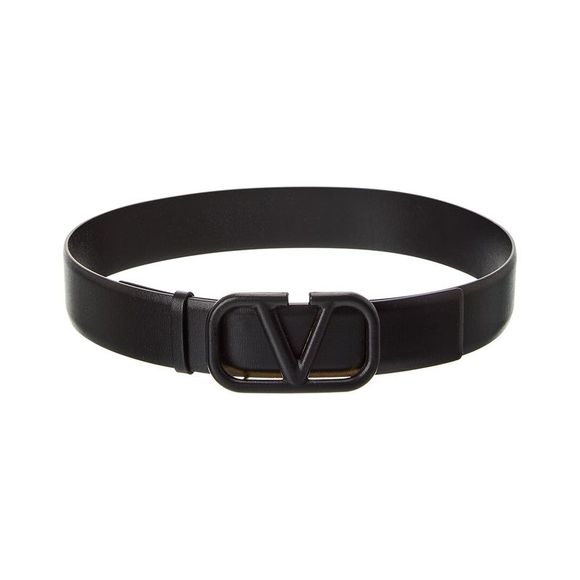 Vlogo Signature Leather Belt